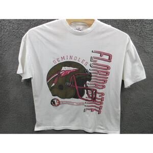 VINTAGE Florida State Seminoles Riddell Shirt Men's XL FSU - NEW WITH DEFECTS